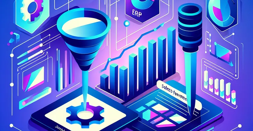 CRM的销售漏斗与ERP销售预测模块的数据一致性